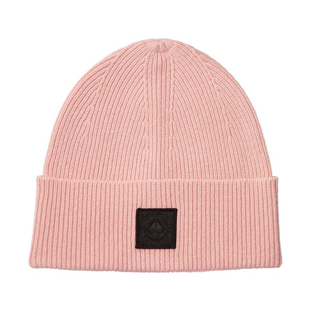 Moose Knuckles Beanie Snowbank Men Rose Smoke M31MA525